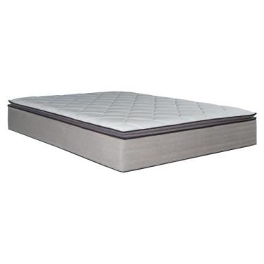 Imagem de Colchão Queen Molas Ensacadas Vision Cinza 158x198x34 - Bom Pastor, Ci
