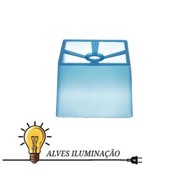 Imagem de Cúpula Quadrada para Abajur, Pendentes e Lustres Termoplástico - ALVES