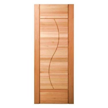Imagem de Porta PM89 Evidence em Madeira Maciça Eucalipto Cruzeiro, 80cm x 210cm