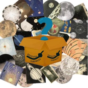 Imagem de Adesivos Scrapbook Variados 60 Peças Espaço Sideral - Doce Ternura, My