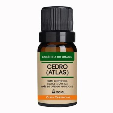 Imagem de Óleo Essencial Cedro Atlas 20ml - Puro e Natural - Essência do Brasil