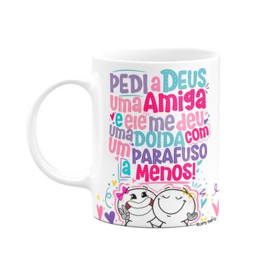 Imagem de Caneca Funny Amizade - Pedi a Deus uma amiga