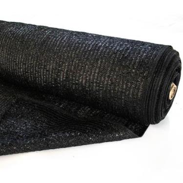 Imagem de Tela Sombrite Raschel 70% 8x19m Preta Para Proteção e Sombreamento de 