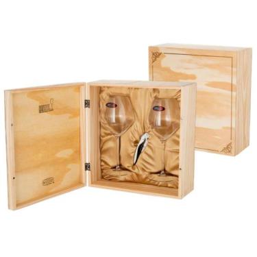 Imagem de Kit 2 Taças Riedel Veloce Pinot + Saca-Rolhas Koala + Caixa