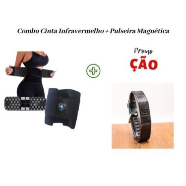 Imagem de Combo Cinta Modeladora Infra + Pulseira Magnética Jbb - Jbb Solution