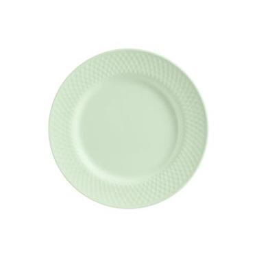 Imagem de Conjunto com 6 Pratos de Sobremesa Mint Acetinado Ø21cm - Alleanza Cer