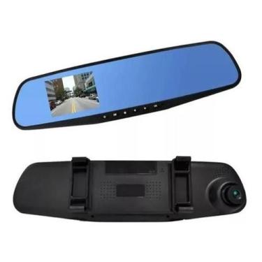 Imagem de Retrovisor Veicular Com Câmera Frontal 1080P Blackbox Dvr - Qifan
