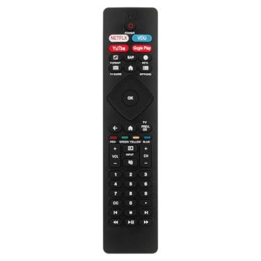 Imagem de Controle remoto infravermelho substituído URMT47CND002 BT800 NH800UP compatível com Philips Android Smart TV 55PFL5604 65PFL5504 50PFL5604 43PFL5604 50PFL5704 55PFL5704 65PFL5604 45PFL5604 3PFL57 04