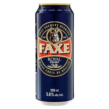 Imagem de Cerveja Faxe, Royal, Lata, 500ml 1un