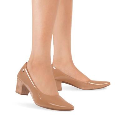 Imagem de Sapato Scarpin Feminino Social Varias cores Bico Fino - RHN SHOES, Beg