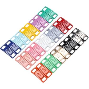 Imagem de Olegovna Pingentes de renda para Nike Air Force 1, conjunto de pingentes coloridos Dubrae, personalizáveis com pingentes de renda vibrantes e coloridos para Nike Air Force 1, Banhado a 24 K, Sem Pedra