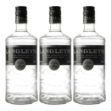 Imagem de Gin Langleys No.8 Kit3 - Langleys, London Dry, 700ml