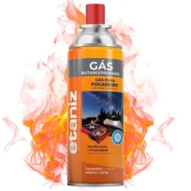 Imagem de Gás para Fogareiro 400ml/227g Etaniz - CHESIQUIMICA