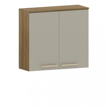 Imagem de Armário Aéreo 2 Portas 80cm Isis Luciane