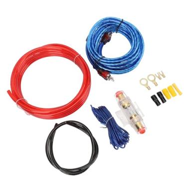 Imagem de Kit de Instalação do Amplificador de Calibre 10 de 10,76ft Kit de Amp -fiação de Subwoofer de Cabo de Alimentação de 14,76ft Com Fusíveis 60a para Sistemas de áudio de Carro,