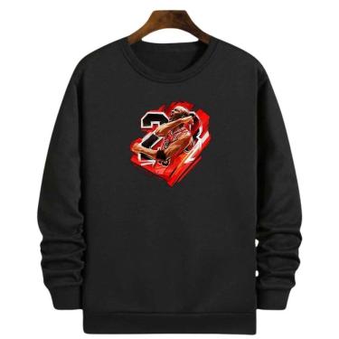 Imagem de Blusa Moletom Gola Basquete MJ 23 Michael Chicago Basketball