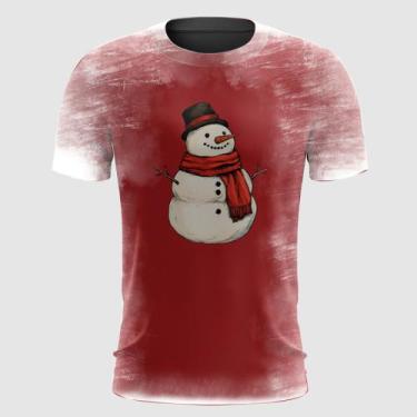 Imagem de Camiseta Boneco de Neve Inverno Natal 1 - A Fabriqueta, P
