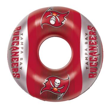 Imagem de BigMouth Tampa Bay Buccaneers 91 cm Boias infláveis para piscina oficialmente licenciadas pela NFL Fan Gear, tubo interno para adultos e adolescentes