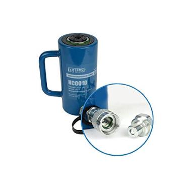 Imagem de TEMCo Industrial Temco Hc0010 - Cilindro Hidráulico De Ação Simples, 20 Toneladas, Curso De 4 Polegadas (Tonelagens Opcionais Disponíveis)