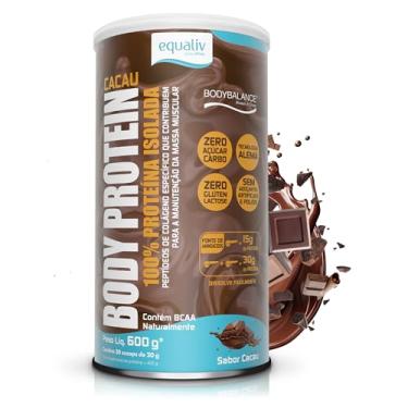 Imagem de BODY PROTEIN SABOR CACAU - 600 G - EQUALIV
