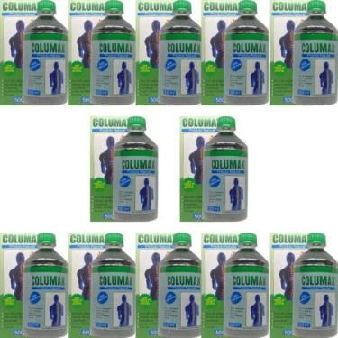 Imagem de Suplemento Alimentar Columax Natural Frasco 500ml Kit 12 Unidades, Env