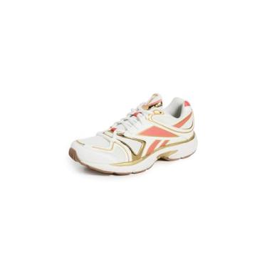 Imagem de Reebok Tênis unissex adulto Premier Road Plus Vi Angel Reese, Giz/Sunset Coral/Giz, 40 BR