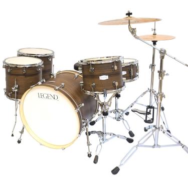 Imagem de Bateria 5 peças 20 polegadas one series walnut - legend