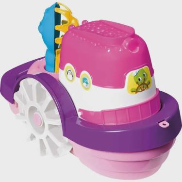 Imagem de Brinquedo Infantil Barco de Praia Menina - Mercotoys 601