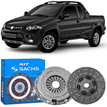 Imagem de Kit Embreagem Fiat Strada 1.8 2002 a 2012 Sachs