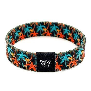 Imagem de Hang Loose Bands - Pulseira de praia de surfista costeiro para homens, mulheres e adolescentes - verão confortável - pulseira reversível boho - pulseiras da amizade, Small: 6.5" (most common fitting