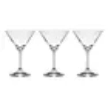 Imagem de Taça De Cristal Bohemia Para Martini 210 ml Roberta 3 Peças - Bohemia 