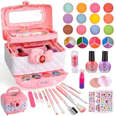 Imagem de Kit de maquiagem JoltMemori JoltMemori 44 unidades para meninas de 3 a 12 anos