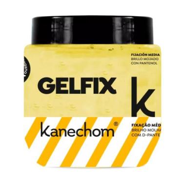 Imagem de Gel Fixador Kanechom Fixação Média Amarelo 230g
