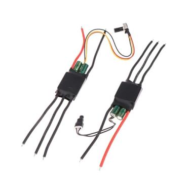 Imagem de Controlador de motor DC 6-24V sem escovas 3 fases sem escova DC Controlador BLDC Hallless DC Motor Drive Board módulo controlador de velocidade (botão único)