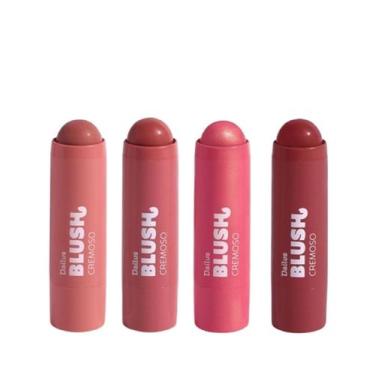 Imagem de Kit Blush em Stick Dailus Cremoso 4 Tons