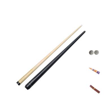 Imagem de Taco de sinuca/bastão de sinuca/taco de sinuca/taco de sinuca/estrutura de 1,47 cm 1/2, madeira de bordo do membro dianteiro, ponta de 13 mm, 4 cores (aleatória) - Taça de bilhar CQBXRD