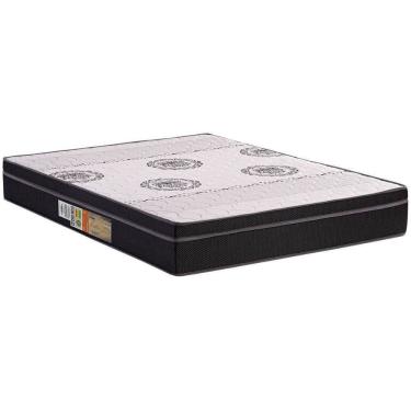 Imagem de Colchão Casal Ortopédico 138cm X 25cm Branco/Cinza