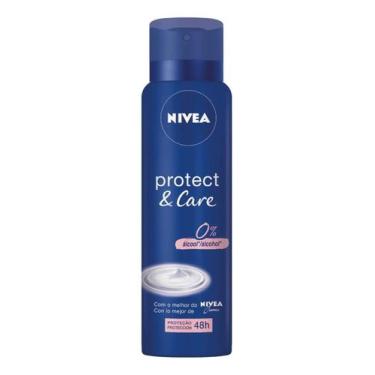 Imagem de Kit c/ 2 Antitranspirante em aerossol Nivea Protect & Care