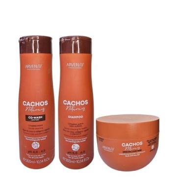 Imagem de Kit Arvensis Professional Cachos Naturais - Shampoo 300ml + Co-Wash 30
