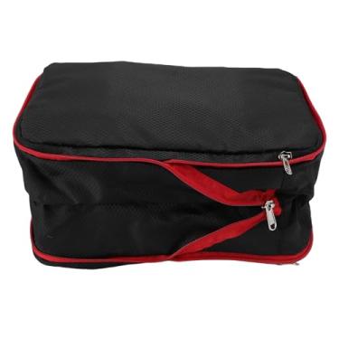Imagem de Bolsa de Armazenamento de Compressão, 9L de Saco de Armazenamento de Edredom Compressão Cubo Leve Travel Travel Essentials for Sital (BLACK)
