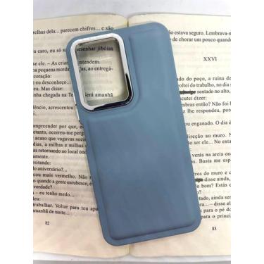 Imagem de Capa de celular compatível com Redmi 13C e Poco C65 Chrome - oilojinha
