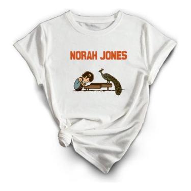Imagem de Camiseta Frase Estampa Cantora Norah Jones, Referencia Show - Lobo Set