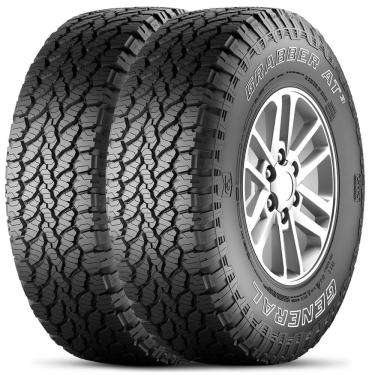 Imagem de Kit 2 Pneu Continental Aro 20 275/45r20 110v xi fr Grabber AT3