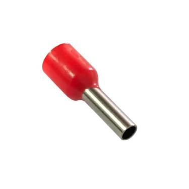 Imagem de Terminal Pino Tubular Pré-Isolado Vermelho 10mm 20 pçs - ELETROKIT