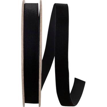Imagem de Reliant Ribbon Fita de veludo com borda tecida, preta