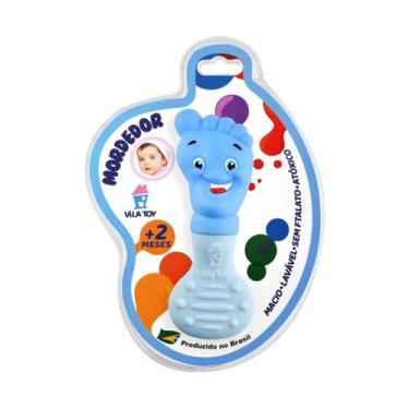 Imagem de Mordedor Vila Toy Pézinho - Azul