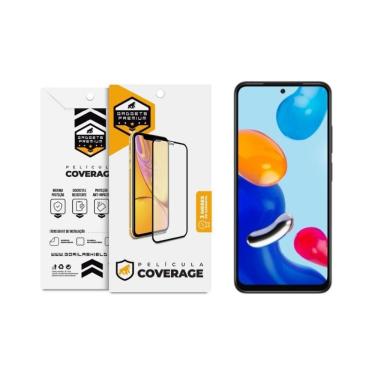 Imagem de Película Para Xiaomi Redmi Note 11 - Coverage 5D Pro Preta - Gshield