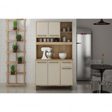 Imagem de Armario 5 Portas 1 Gaveta Ametista Valdemoveis