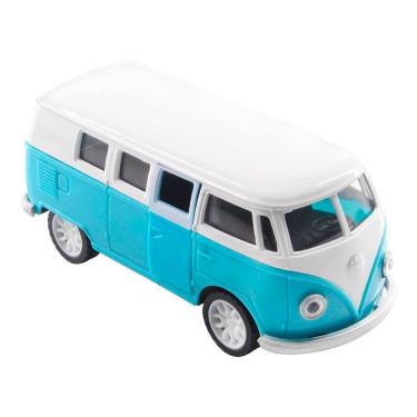 Imagem de Miniatura Carro Volkswagen Kombi Azul