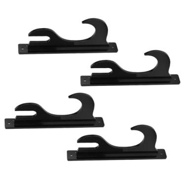 Imagem de Suporte de exibição de espada, amplamente aplicável, suporte de espada de duas camadas, parede samurai (preto)